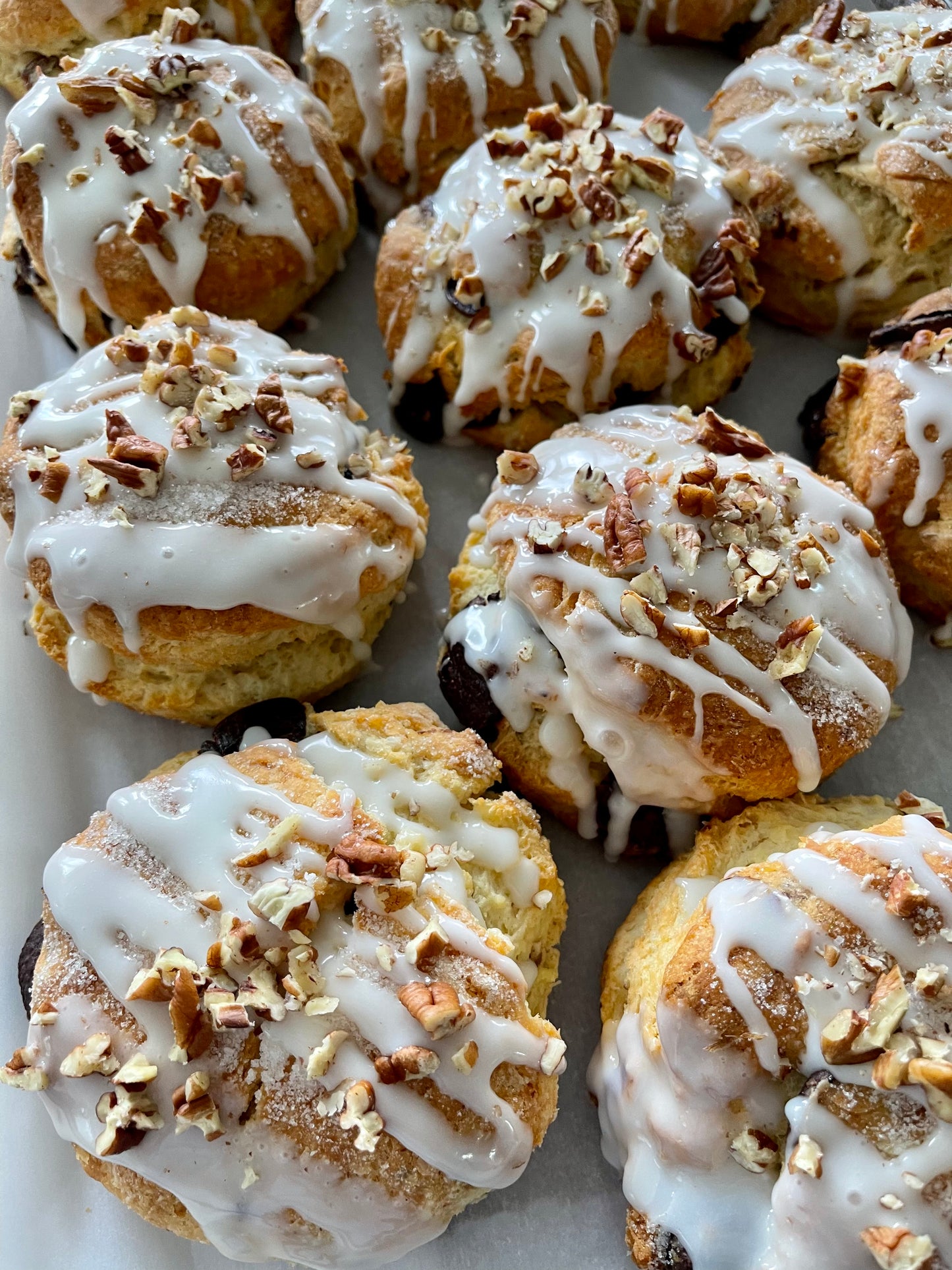 Bourbon Chocolate Pecan Scones image 0