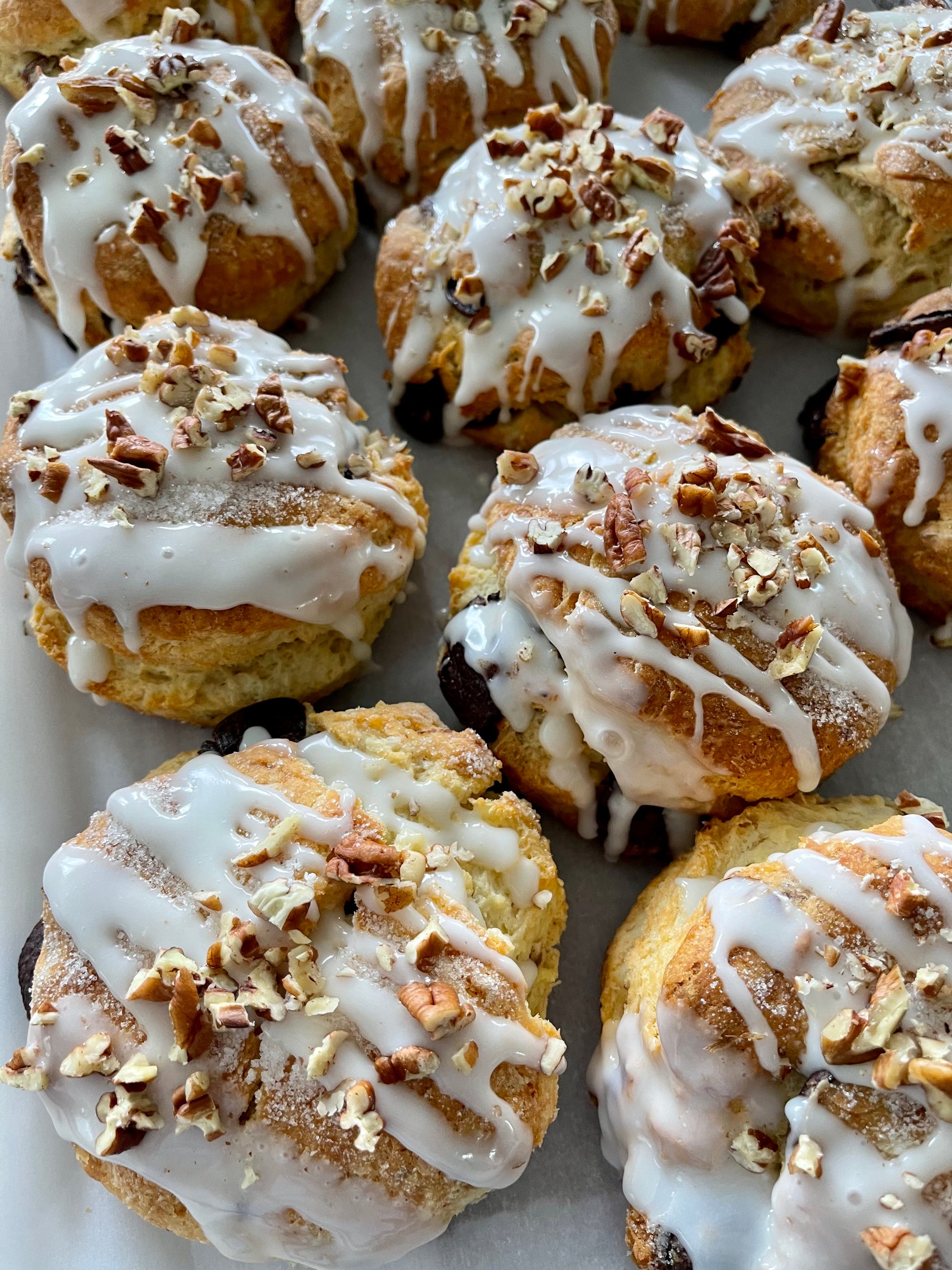 Bourbon Chocolate Pecan Scones image 0